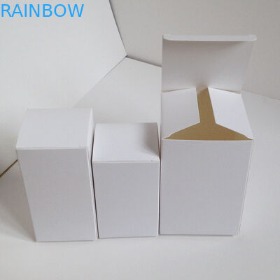 Putih Karton Perhiasan Parfum Permen Kotak Kertas Kemasan Tidak Dicetak