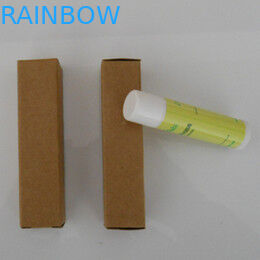 Colourful Lip Balm Lipstik Tabung Dilapisi Kotak Kertas Kemasan Desain Disesuaikan