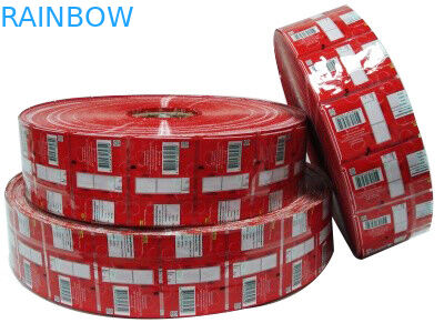 Panas Sealable Plastik Pvc / Pet Shrink Label Lengan Film Untuk Botol