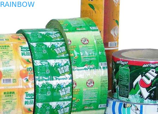 Panas Sealable Plastik Pvc / Pet Shrink Label Lengan Film Untuk Botol