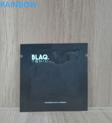 5cm X 5cm Kecil Grip Seal Bags Warna Hitam Untuk Kemasan Bumbu Rempah