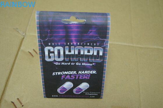 Black Panther Sex Pill / Sporttape / Flex Tape Paper Box Packaging Dan Hanging Blister