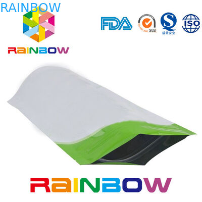 Stand Up Nutrition Bar Packaging Pouch / Zip Lock Foil Suplemen Pouch Pack