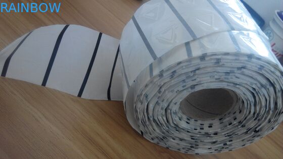 Label Peringatan Taktil Buta Manusia Kustom Menyusut Lengan Label Dengan Gulungan Untuk Botol