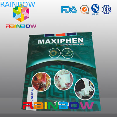 Aluminium Foil Kantong Makanan Hewan Peliharaan Sapi Perah Stand Up Kemasan Makanan