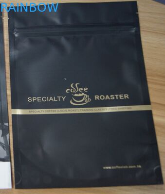 Bukti Mouisture Matt Kantong Plastik Kemasan Aluminium Foil Kantung Kopi Jenis Stand Up