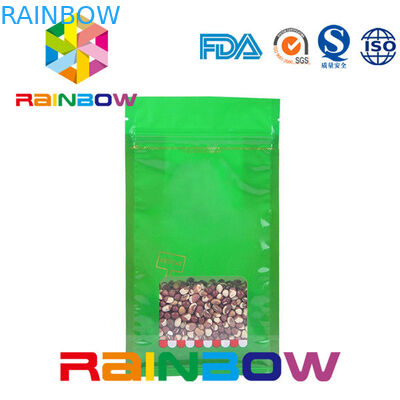 Food Grade Stand Up Zipper Bag Untuk Coconut Chips / Pet Food / Snack / Biscuit