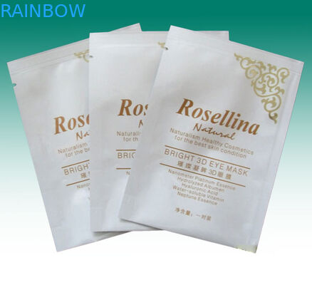 Masker kemasan muka aluminium foil dengan torehan / lubang gantung