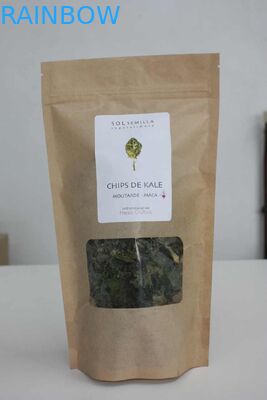 Tas Penyimpanan Makanan Mylar Aluminium Laminated, Stand Up Paper Bag