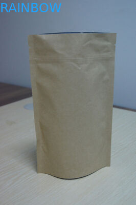 Tas Penyimpanan Makanan Mylar Aluminium Laminated, Stand Up Paper Bag