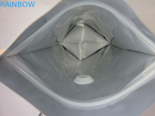 Teh Kopi Stand Up Aluminium Foil Pouch Kemasan Kraft Ziplock Bag 250g 500g