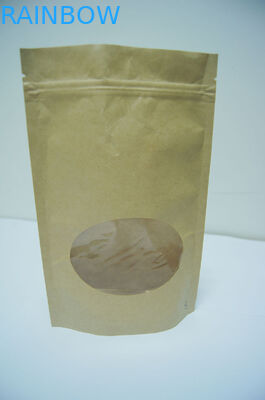 Teh Kopi Stand Up Aluminium Foil Pouch Kemasan Kraft Ziplock Bag 250g 500g