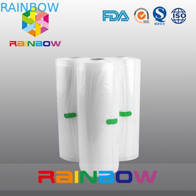 Tas Segel Vakum Tekstur Transparan Makanan Kantong Penyimpanan Vakum