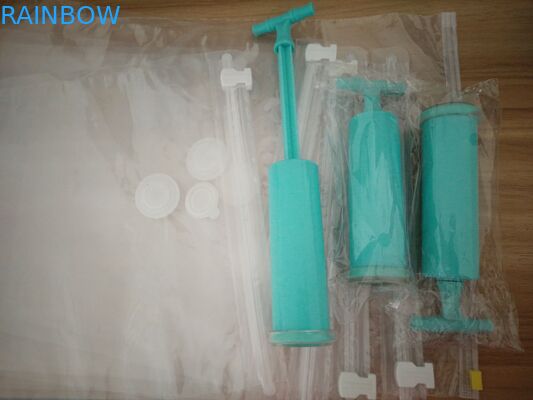 Kantong Plastik Makanan Vakuum Sealer Kantong Makanan beku / kantong freezer Disesuaikan