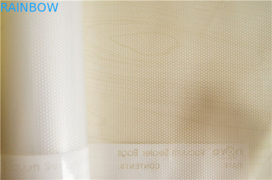 Bahan plastik Nylon PE dan Embossing Permukaan Penanganan food grade saver vakum sealer kemasan tas gulungan