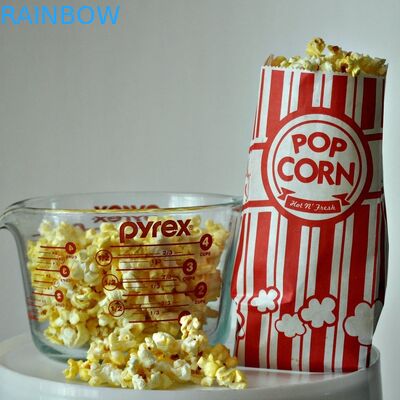 Carnival King Paper Popcorn Bags Kantong Kertas Khusus 1 ons paket merah dan putih