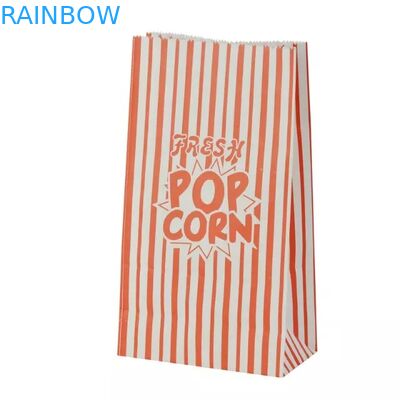 Carnival King Paper Popcorn Bags Kantong Kertas Khusus 1 ons paket merah dan putih