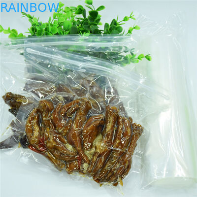 Custom Printed Plastic Food Vacuum Seal Bags Chicken Frozen Food Packing