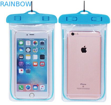 Kustom Kantong Plastik Kemasan PVC Waterproof Phone Pouch Bag