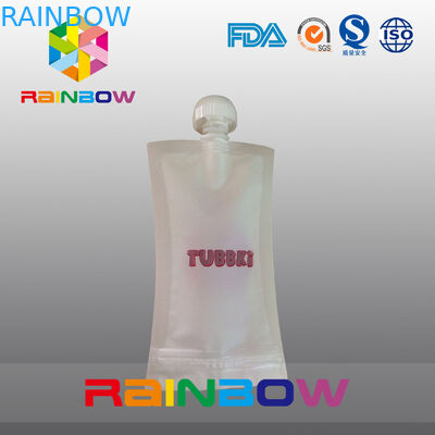 Food Grade Baby Food Pouch Spout Pouch Kemasan dengan Top Spout &amp; Zipper Tahan Lama