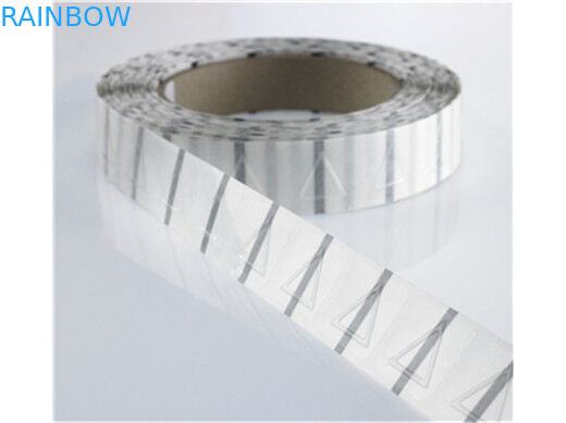 Label Taktil PET Bahan Berbahaya Label Peringatan Stiker Label Buta dalam Gulungan