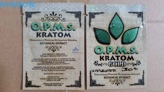 Kustom kratom herbal dupa kemasan / kapsul OPMS 3ct tas kratom