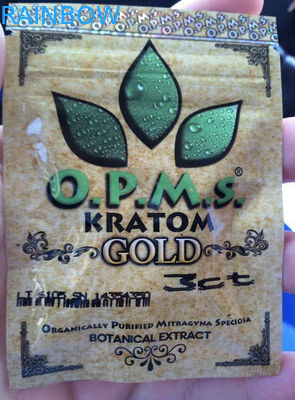 Kustom kratom herbal dupa kemasan / kapsul OPMS 3ct tas kratom