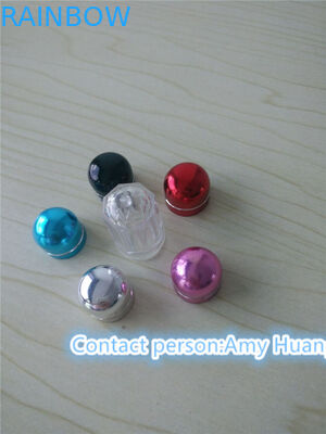 Empty Hard Gelatin Capsule Bottle Sex Pill Container Dengan Tutup Foil Aluminium