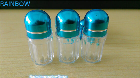 Botol plastik kecil yang dapat digunakan kembali botol plastik kosong untuk kapsul tunggal