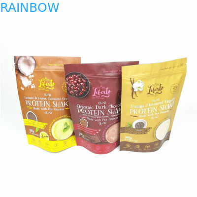 Digital Printing Foil Pouch Kratom powder Packaging Stand up ritsleting tas mylar