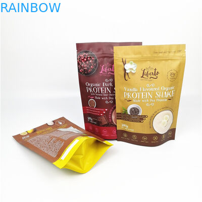 Digital Printing Foil Pouch Kratom powder Packaging Stand up ritsleting tas mylar