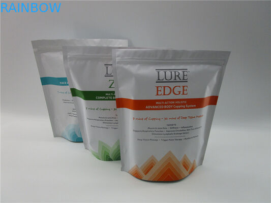 Matt stand up Moisture Proof 1kg Bottom Gusset Bags dengan Ziplock