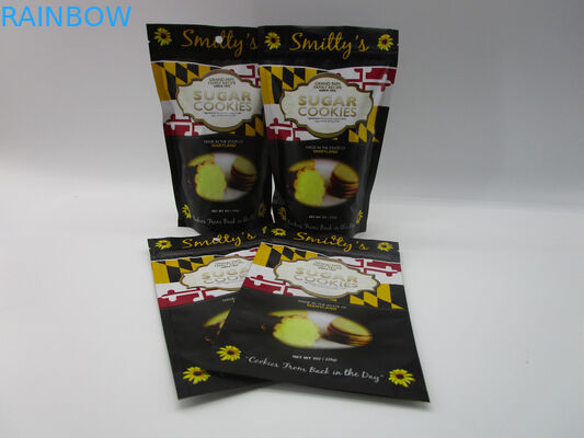 Kemasan kopi customzied berdiri tas dengan ritsleting, katup satu arah