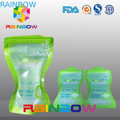 Kemasan Liquid Spout Pouch, berdiri kantung bayi dengan moncong