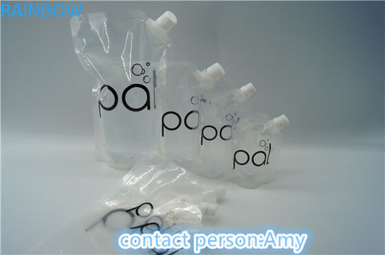 Biodegradable Ritsleting ganda 200ml Spout Pouch Packaging PET / NY / PE