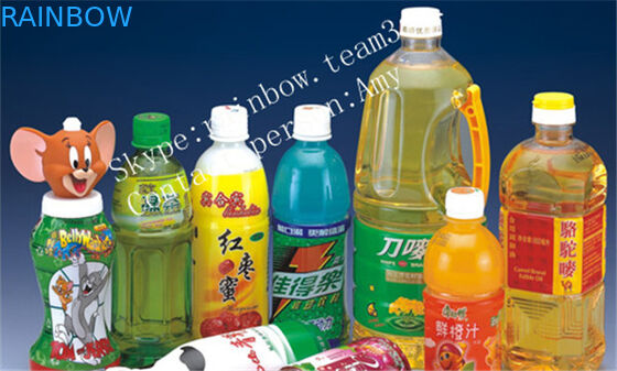 Food grade pvc dicetak shrink film / label, bungkus label botol air