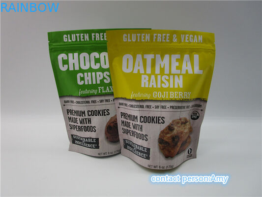 Custom Made Promosi Chocolate Biscuit Snack Bag Packaging Gravure Printing