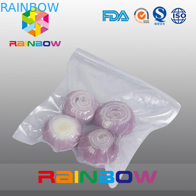 Tekstur / keluarga bertekstur Food Vacuum Seal Bags roll dalam ukuran 8 "X50" 11 "X50"