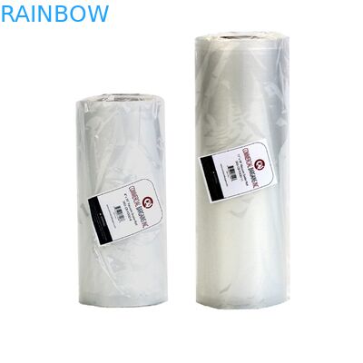 Vacuum Roll Keluarga Bertekstur / Timbul Ukuran 8 "X50 '11" X50' untuk Makanan Segar