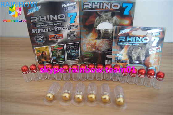 Disesuaikan Botol Pil Plastik Bullet, Botol Obat Plastik Dengan Tutup Logam