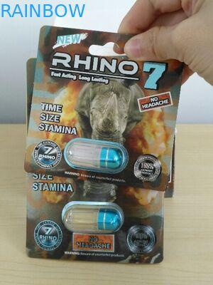 Oem odm kemasan kotak kertas pria seks peningkatan pil