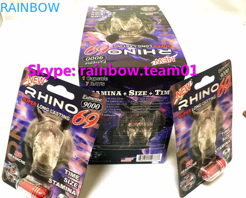 Paket Gelembung Obat Kinerja Seksual Pria / Kemasan Blister Kustom