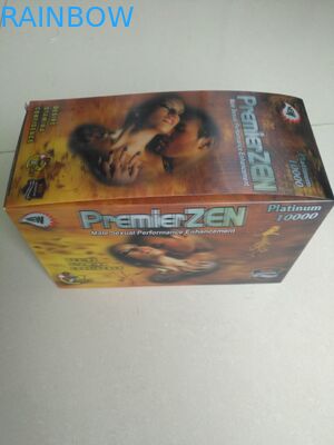 Laki-laki Enhancement Pills Batal Kertas Kemasan Blister / Bahan PP