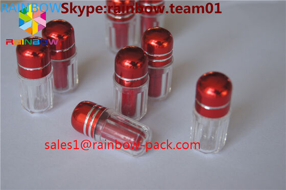 botol pil plastik dijual wadah kontol berbentuk botol wadah kapsul biru bentuk segi enam dan segi delapan