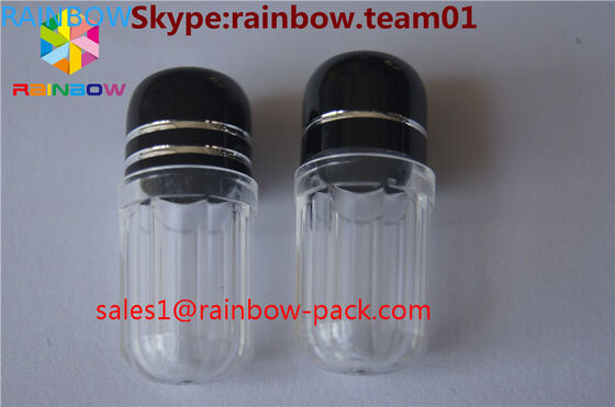 botol pil plastik dijual wadah kontol berbentuk botol wadah kapsul biru bentuk segi enam dan segi delapan