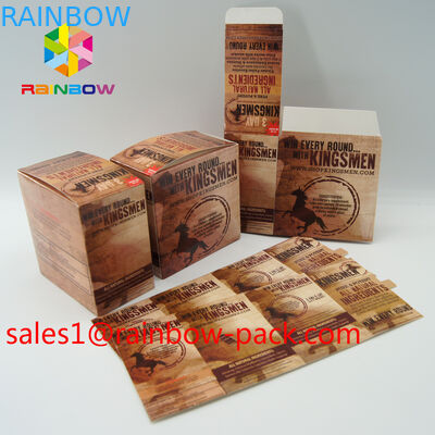 Black Mamba Display Box Sex Enhancement Pills Kemasan Kartu Efek 3D Pill Seks