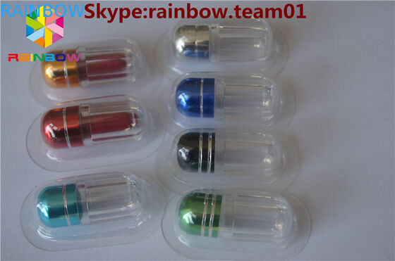 Badak botol pil kosong untuk dijual botol pil seks dengan tutup cincin kapsul berbentuk botol pil grosir