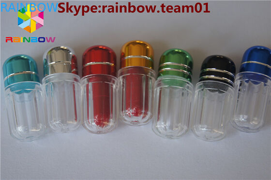 kapsul plastik kosong tutup logam blister rhino7 &amp; badak 25 kapsul warna kosong kapsul plastik kapsul kasus