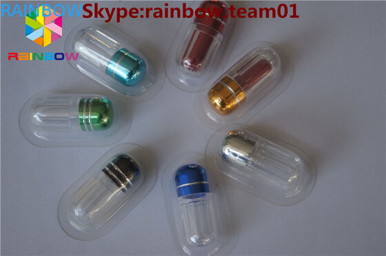 Grosir kapsul pembesaran penis plastik kosong botol pil seks