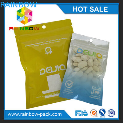 bau kustom bukti ditutup kembali aluminium mylar tas ziplock